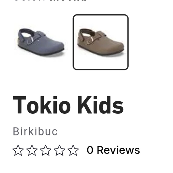Kids Brown Birkenstock Tokio Backstrap Lightweight Slip On Clog - Picture 11 of 11